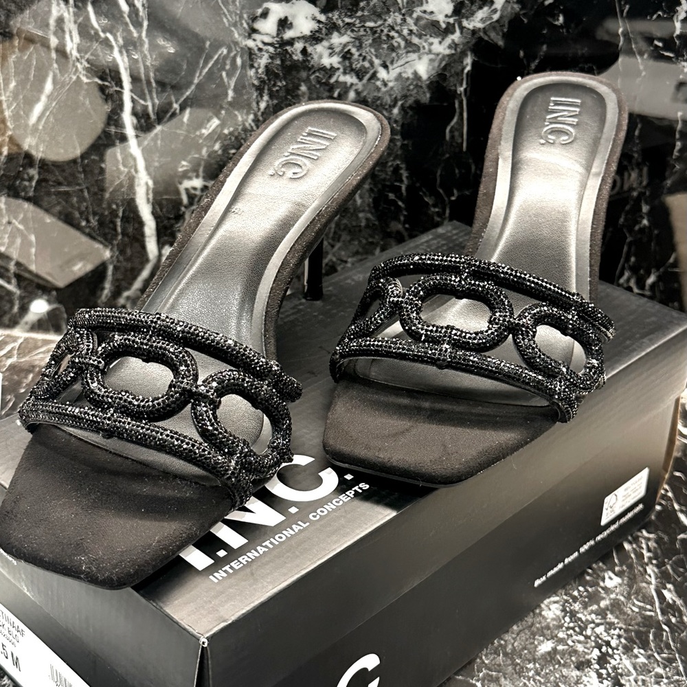 I.N.C. I.N.C. Martinaa Black sandals